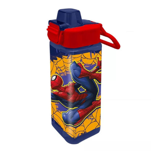 Picture of Spiderman Square BPA Free Plastic Bottle 500ml